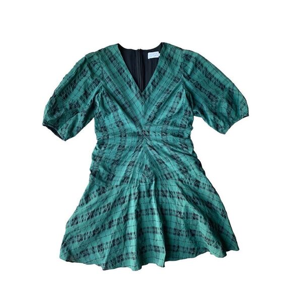 TANYA TAYLOR Emmaline Plaid Mini Dress - Picture 6 of 14